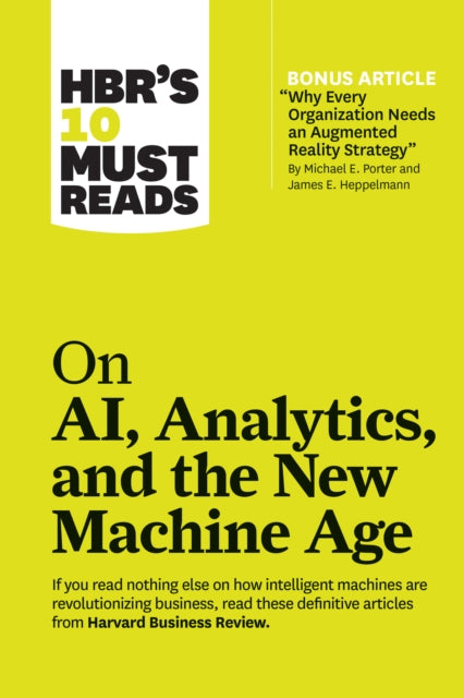 Binding: Paperback
Description: Intelligent machines are revolutionizing business. Machine learning and data analytics are powering a wave of groundbreaking technologies. Is your company ready? If you read nothing else on how intelligent machines are revolutionizing business read these 10 articles.