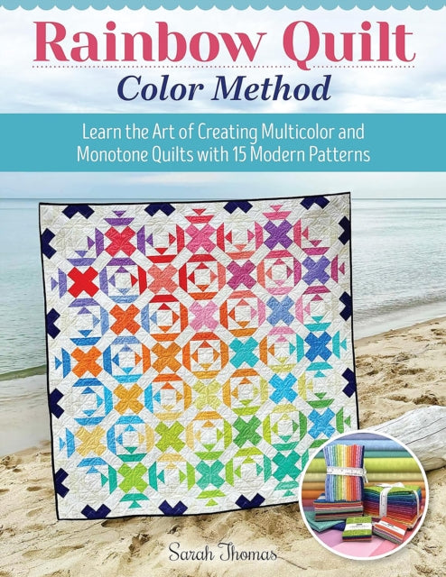 Binding: Paperback
Description: Author Sarah Thomas goes all in with this must - have quilting guide. This is not just a collection of 15 beautiful quilts to make but also a course study on how to confidently choose fabric for multi - color and monotone designs.
