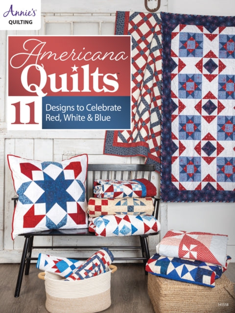 Binding: Paperback
Description: The red white and blue colour combination has been a perennial favourite among quilters for years. This book has a terrific collection of patterns from a pillow to table runners to wall and throw quilts ranging from beginner to confident beginner skill levels.
