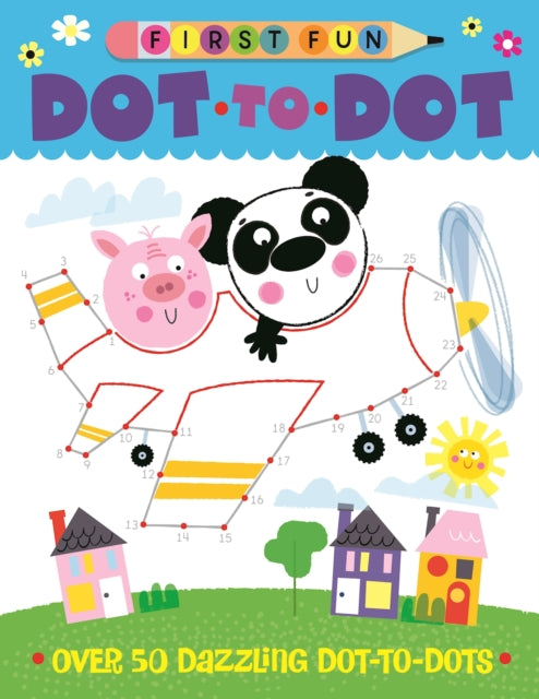 Miller Edward - First Fun: Dot - To - Dot Over 50 Dazzling Dot - To - Dots - Paperback