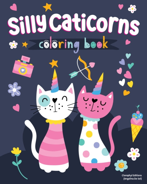 Binding: Paperback
Description: Spark your little one's imagination with this magical caticorns colouring book for kids. Half cat half unicorn caticorns are magical like unicorns and gentle like cats.