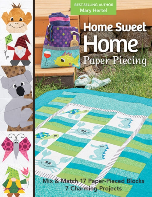 Binding: Paperback
Description: Paper piece gnomes animals flowers and other nature motifs with best - selling author Mary Hertel's new collection of 17 paper pieced blocks. Create seven projects to decorate the home.
