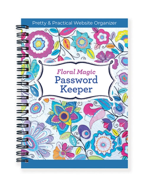 Binding: Hardcover
Description: This fabulous floral password keeper will store all of your online passwords in one handy place! Featuring a colourful appliqu design from Deborah Louie's Machine Magic.