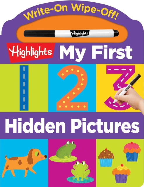 Binding: Special Bindings
Description: A sturdy board book featuring wipe - clean pages and a marker so that preschoolers can practise writing their numbers 0 to 10 and solve age - appropriate Hidden Pictures puzzles.