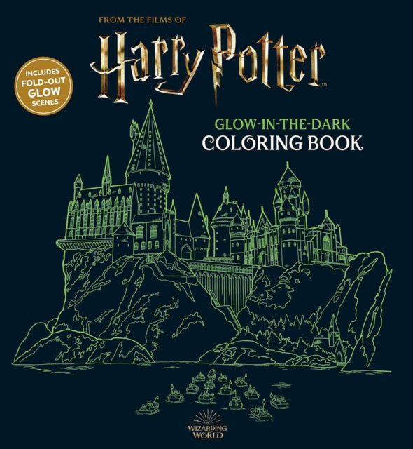 Editors Of Thunder Bay Press - Harry Potter Glow In The Dark Coloring Book - Paperback