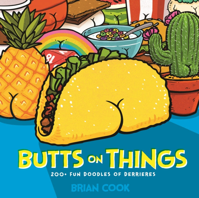Binding: Hardcover
Description: Because Everything Looks Better with a Butt In Brian Cook's debut collection of fun offbeat illustrations beers have rears Tetris becomes Butris and balloons bear backsides. Hot dog buns have buns of their own and condiments are down - right cheeky.