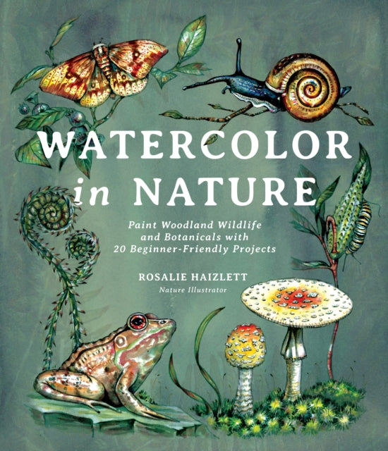 Binding: Paperback
Description: Capture the Natural World with Vibrant Works of Art Nature illustrator Rosalie Haizlett has hiked through countless forests with her sketchbook and watercolors documenting the plants animals and landscapes that she encounters.