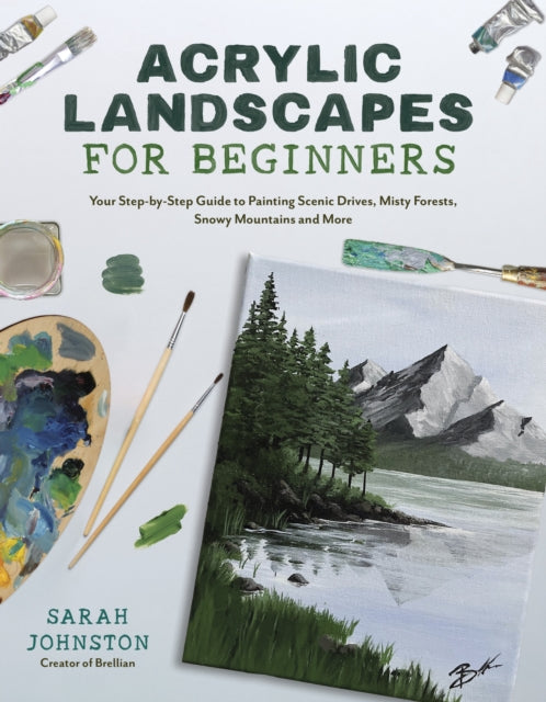 Binding: Paperback
Description: Create Breathtaking Landscapes the Easy Way In this all - in - one guide to painting the most gorgeous acrylic landscapes viral artist Sarah Johnston gives you all the tools to create your own nature - inspired masterpieces.