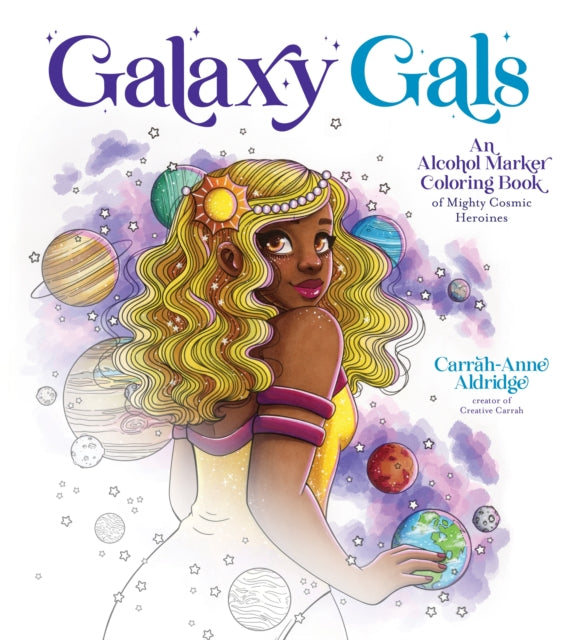 Binding: Paperback
Description: Have a Blast Coloring Out - Of - This - World Galactic Art! Calling all cosmic lovers: The creator of the wildly popular online art platform Creative Carrah brings you 35 show - stopping space - themed illustrations of wondrous women to color in with alcohol markers.