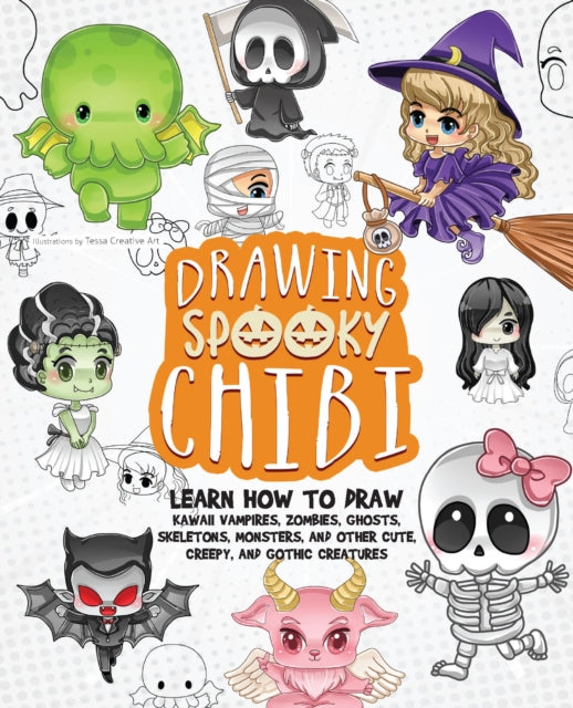 Ulysses Press - Drawing Spooky Chibi - Paperback