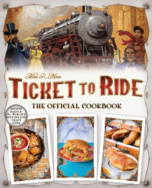 Binding: Hardcover
Description: Based on Alan R. Moon's iconic board game Ticket to Ride TM: The Official Cookbook offers dining car menus inspired by your favourite destinations throughout the United States and Canada.