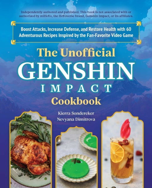 Binding: Hardcover
Description: Immerse yourself in the world of the award - winning video game Genshin Impact as you learn to cook 60 unofficial yet totally delicious recipes from the hills of Mondstadt to the deserts of Sumeru.