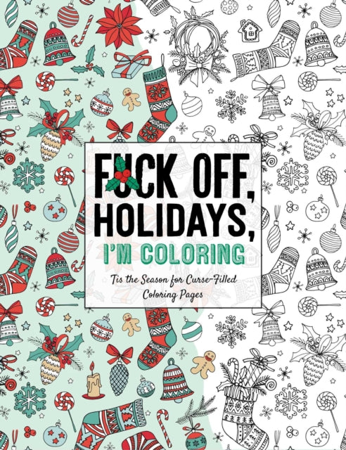 Binding: Paperback
Description: Put the holiday stress behind you and tune out all that merriment bullshit with this swear word coloring book. Holidays are stressful. Family dinners. Entertaining. In - laws. Christmas shopping. Crowds.