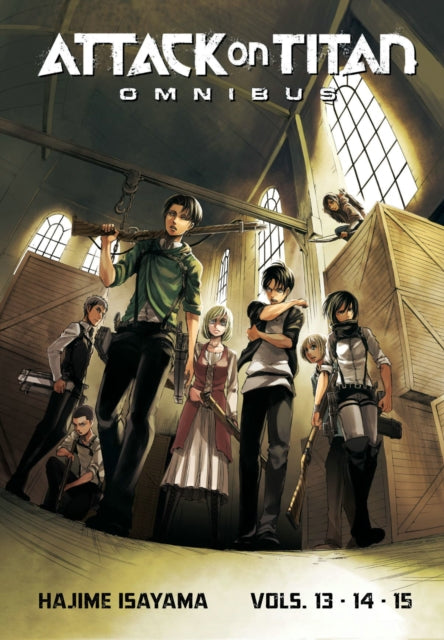 Attack On Titan Omnibus 5 (Vol. 13 - 15)