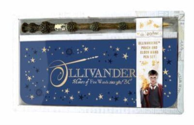 Harry Potter: Ollivanders Accessory Pouch And Elder Wand Pen Set