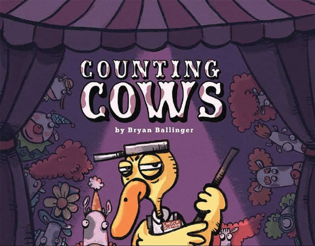 Binding: Hardcover
Description: Chuck D kman a circus janitor almost completes his job for the night when a cowcophony of clowns (really a whole troop of cow clowns!) run amuck and make D kman's stage yuck! Counting Cows is a 1 to 10 counting picture book with a new obstacle on every page.