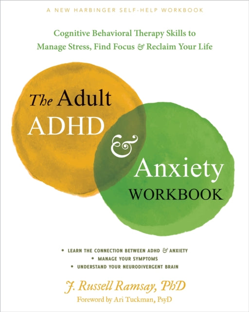 Binding: Paperback
Description: Powerful CBT skills to overcome the one - two punch of adult ADHD and anxiety.