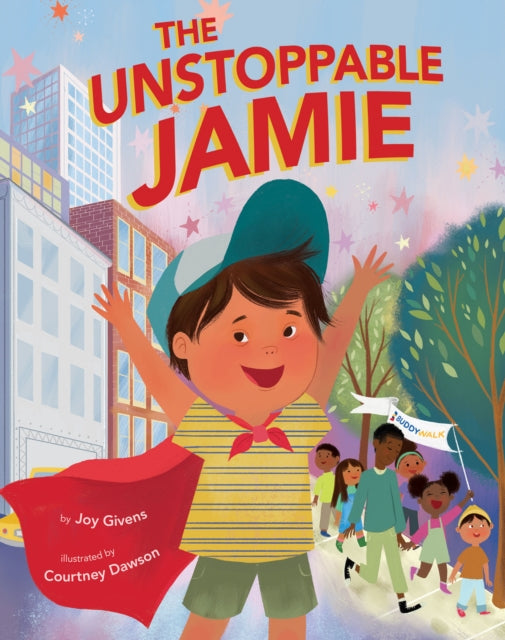 Binding: Hardcover
Description: Inspired by the author's son the story of a boy with Down syndrome who goes on a superhero's journey to New York City and learns what truly makes him unstoppable. Jamie likes to pretend he's a superhero. With his cape and gadgets he feels like he can face anything.
