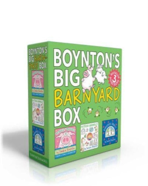 Boynton Sandra - Boynton's Big Barnyard Box (Boxed Set) Perfect Piggies!; Fifteen Animals!; Barnyard Dance!