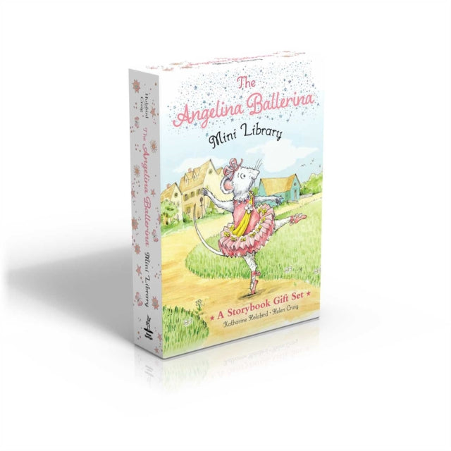 Binding: Hardcover
Description: Leap into storytime with four beautiful Angelina Ballerina favorite mini - books in a collectible padded boxed set! Perfect for little mouselings who love reading on the go this padded boxed set contains four sweet mini hardcover books.