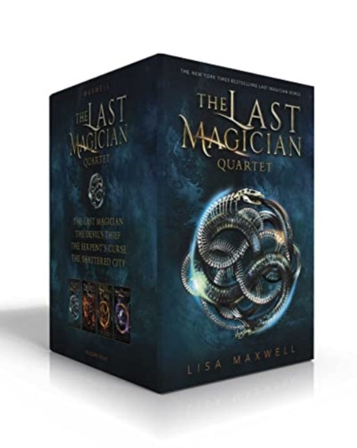 Maxwell Lisa - The Last Magician Quartet (Boxed Set) The Last Magician; The Devil's Thief; The Serpent's Curse; The Shattered City - Paperback