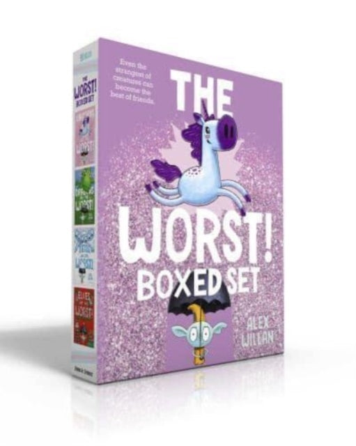 Willan Alex - The Worst! Boxed Set Unicorns Are The Worst!; Dragons Are The Worst!; Yetis Are The Worst!; Elves Are The Worst! - Hardcover