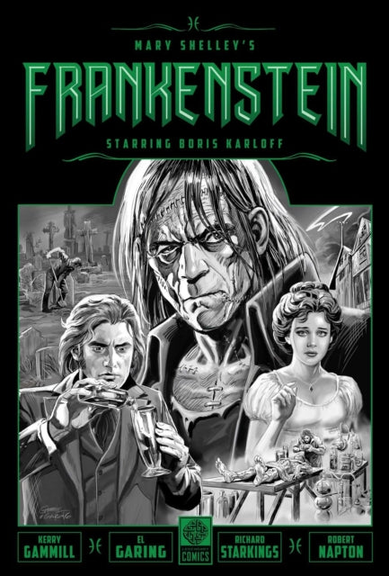 Binding: Hardcover
Description: Mary Shelley's iconic masterpiece is brought to life with the definitive on - screen Frankenstein Boris Karloff in this stunning new graphic novel! Decades before the works of Edgar Allan Poe Jules Verne and H. G.