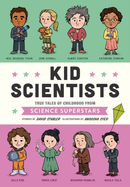 Binding: Hardcover
Description: Funny and totally true childhood biographies and full - color illustrations tell tales from the challenging yet defining growing - up years of Albert Einstein Jane Goodall Marie Curie and 12 other brilliant scientists. Every great scientist started out as a kid.