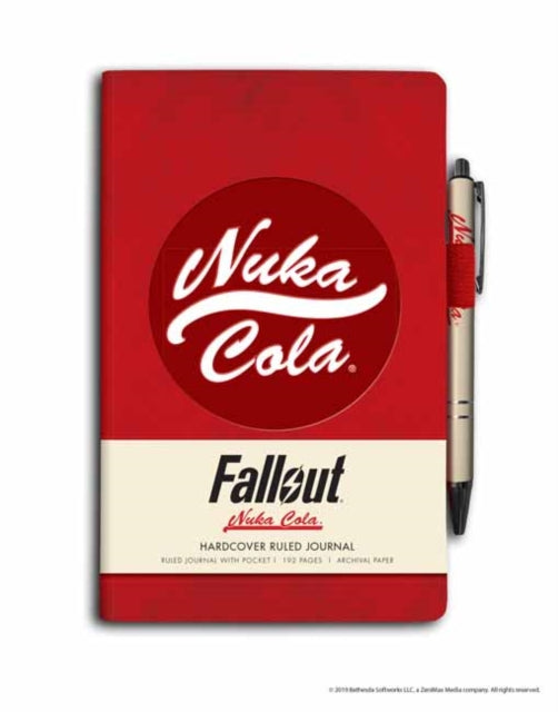 Binding: Hardcover
Description: Immerse yourself in the world of Fallout with this deluxe hardcover journal and pen set featuring iconic imagery from the hit series.