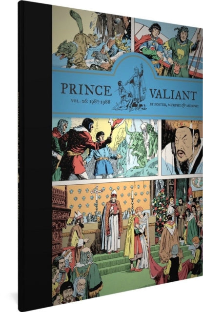 Binding: Hardcover
Title: Prince Valiant Vol. 26: 1987 - 1988
Author(s): Murphy Cullen
Publisher: Fantagraphics
Barcode: 9781683966739
Pages: 112 Pages, 112 Illustrations, Unspecified
Publication Date: 1/31/2023
Category: Graphic Novels