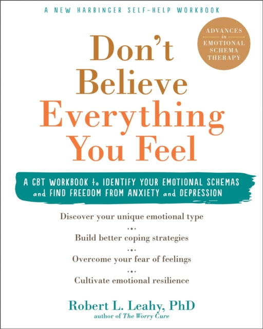 Binding: Paperback
Description: Find lasting freedom from difficult emotions with skills grounded in cognitive behavioral therapy (CBT) andemotional schema therapy. If you struggle with difficult emotions you should know that you aren't alone.