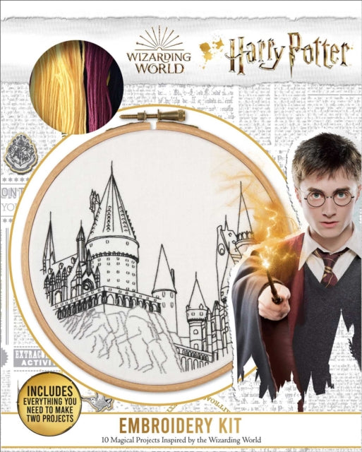 Binding: Multiple Components
Description: Anyone can craft magic with this Harry Potter embroidery kit! The traditional art of embroidery is easy to learn with this Harry Potter - themed kit.