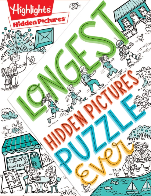 Binding: Paperback
Description: An amazing 15 - foot - long fold - out Hidden Pictures puzzle features a 280 hidden objects! This Hidden Pictures puzzle is the ultimate search - and - find challenge.