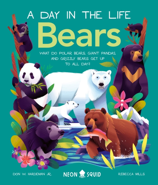 Binding: Hardcover
Description: Set over a 24 - hour period meet black bears grizzlies and cute polar bear cubs in this kids nonfiction book by expert Don Hardeman Jr. Journey into forests around the world to follow the lives of these furry creatures as they play hunt and fight their way through their day.