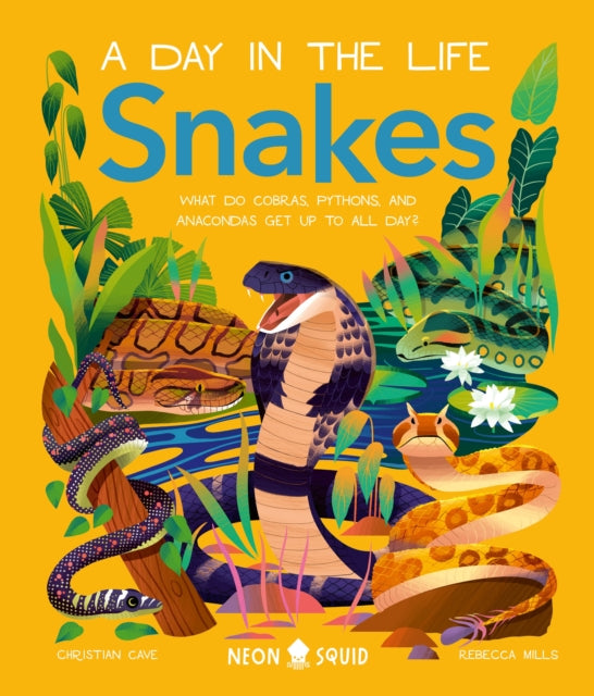 Binding: Hardcover
Description: Set over 24 hours meet rattlesnakes vipers and black mambas in this kids nonfiction book by Tik Tok star and snake expert Christian Cave. Journey around the world to follow the lives of these cold - blooded reptiles as they hunt hide and fight their way through their day.