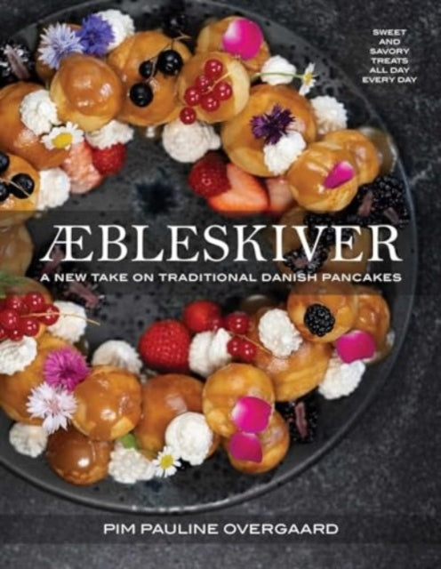 Binding: Hardcover
Description: bleskiver presents 70 delicious twists on the classic Danish pancake offering everything from sweet delights to savory bites. These versatile treats are ideal for any meal especially a brunch gathering with family and friends.