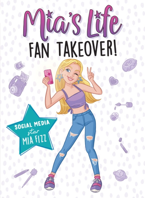 Binding: Paperback
Description: Based on the life of IRL You Tube sensation Mia Fizz FAN Takeover is the first in a new series that takes you behind the camera and into the world of a social media star! Famous You Tuber Mia Fizz has two problems: one she needs to shake up the content on her channel.