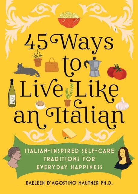 Binding: Hardcover
Description: You've heard of Danish hygge and Japan's concept of ikiagi but now learn how to relieve stress and lead a more balanced joyful way of life using the Italian concept of la dolce vita. When it comes to self - care nobody does it quite like an Italian.