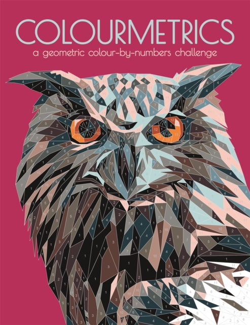 Binding: Paperback
Description: Colour - by - Numbers with a geometric twist these perplexing puzzles produce stunning results. Using the colour code readers must complete the images to reveal the amazing hidden animal within.