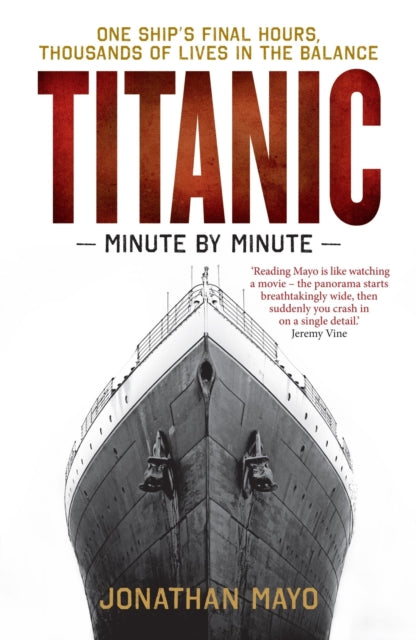 Binding: Paperback
Description: This is the definitive chronology of the Titanic's final hours told in fascinating detail and offering a real - time experience of one of the greatest dramas of twentieth century history. 2.20am on 15th April 1912, the Titanic is plunging 12,000 feet to the ocean floor.