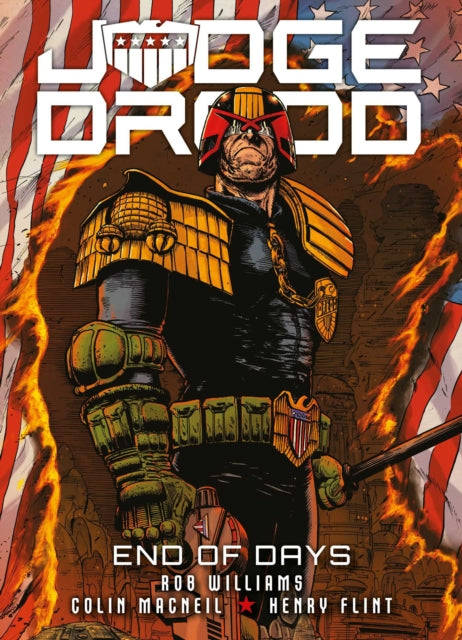 Binding: Paperback
Description: Judge Dredd is the top lawman of Mega - City One but now it seems as though the end has come he must face off against the Four Horsemen of the Apocalypse! Luckily he has an unexpected ally at his side in the form of meta - normal cowboy killer Ichabod Azrael.