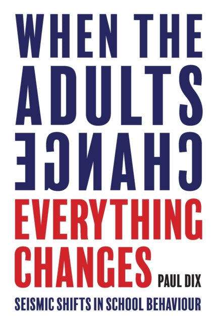 Binding: Paperback
Description: You can buy in the best behaviour tracking software introduce 24/7 detentions or scream NO Excuses as often as you want - but ultimately the solution lies with the behaviour of the adults. It is the only behaviour over which we have absolute control.
