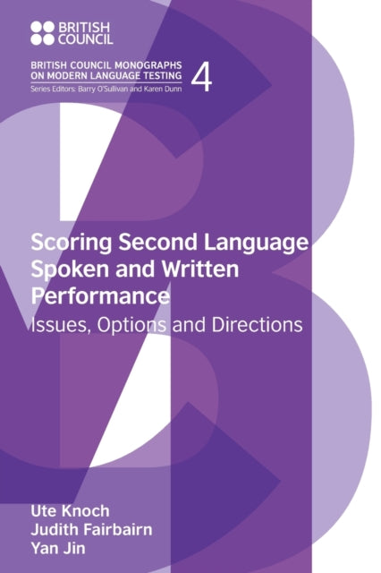 Binding: Paperback
Description: Scoring Second Language Spoken and Written Performance provides a useful introduction for graduate students researchers test developers other practitioners and teachers to a topic which has dominated the field of language assessment over many decades.