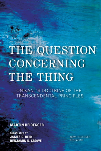 Binding: Paperback
Description: The Question Concerning the Thing presents a full English translation of a lecture course first delivered by Heidegger at Freiburg University during the Winter Semester of 1935 - 36 (originally published in German as volume 41 of the Gesamtausgabe).