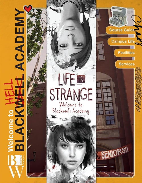 Binding: Hardcover
Description: An atmospheric and characterful look at the world of the hugely successful video game Life is Strange through the eyes of Max and Chloe. Welcome to Blackwell Academy is an in - universe book from the Life is Strange video game franchise from Dontnod Entertainment and Square Enix.