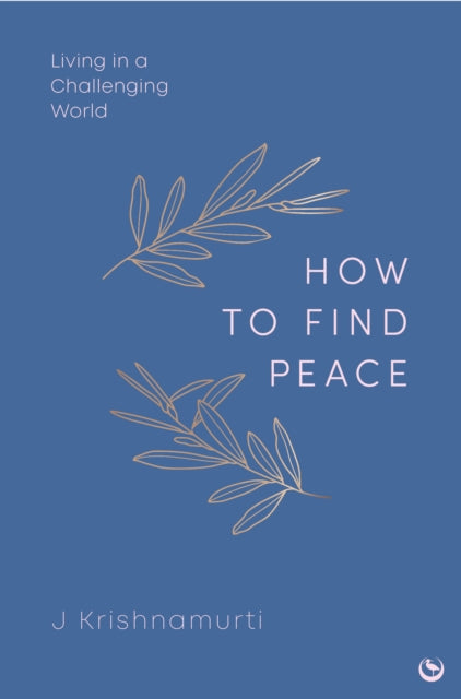 Binding: Hardcover
Description: Previously unpublished - This is a collection of Krishnamurti's speeches and informal talks where he discusses war politics and global tensions. It's especially vital in these times where people are overwhelmed by bad news and discord on all sides.