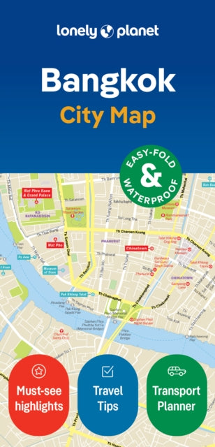 Binding: Visual And Mapping
Description: Durable and waterproof with a handy slipcase and an easy - fold format Lonely Planet's Bangkok City Map is your conveniently sized passport to travelling with ease.