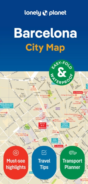 Binding: Visual And Mapping
Description: Durable and waterproof with a handy slipcase and an easy - fold format Lonely Planet's Barcelona City Map is your conveniently sized passport to travelling with ease.