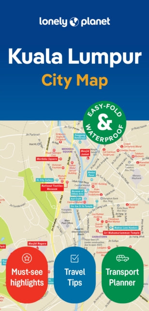 Binding: Visual And Mapping
Description: Durable and waterproof with a handy slipcase and an easy - fold format Lonely Planet's Kuala Lumpur City Map is your conveniently sized passport to travelling with ease.