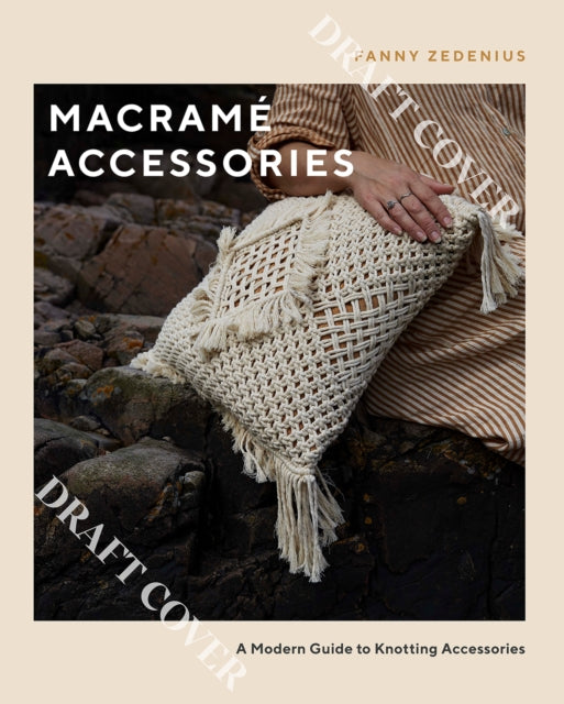 Binding: Paperback
Description: Fanny Zedenius is back and taking on the world of macram accessories. Learn how to knot wear and style 20 simple projects with Macram Accessories from necklaces to cushions skirts hair accessories a lantern and more.